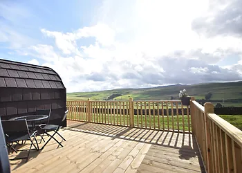 Perfect place to enjoy al fresco dining over the wonderful countryside