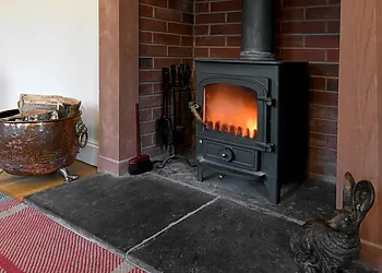 Enjoy cosy nights in front of the roaring wood burner
