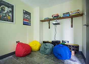 Enjoy the projector room