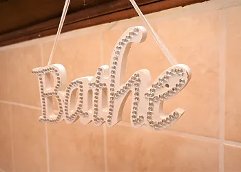 Sweet details in the bathroom