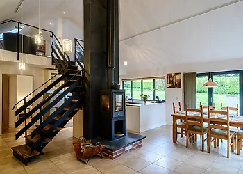 Contempory touches throughout