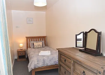 Single bedroom on the first floor