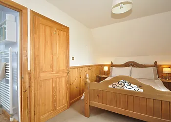 A double bedroom with en-suite shower room