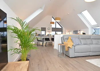 Stunning open-plan living area