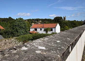 Admire the splendid views over the pretty village of Belford