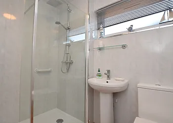 Enjoy a relaxing rainfall shower after a long day