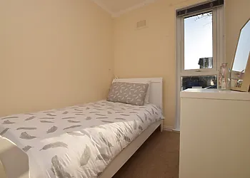 The pretty single ground floor bedroom