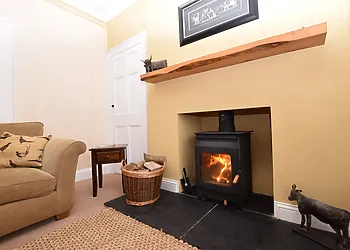 Enjoy cosy nights in front of the roaring wood burner