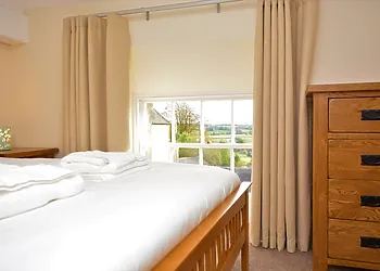 Pretty countryside views from this room