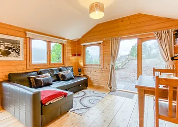 Chill out on the sofa after a long day exploring the area