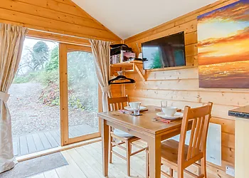 Enjoy dining in with views