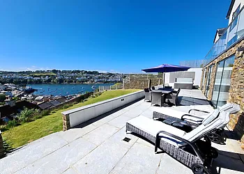 Relax and take in the view from the garden loungers