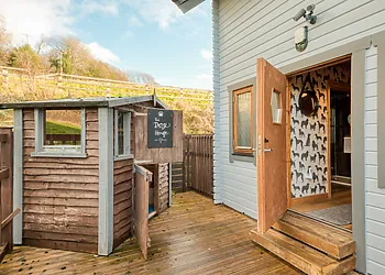 Even a room for the dogs