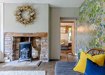 Wood burner for those chilly evenings