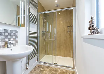 En-suite shower room with WC