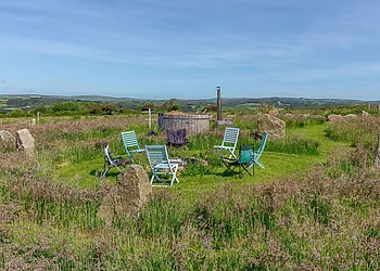 Enjoy the fire pit on a lovely summer evening