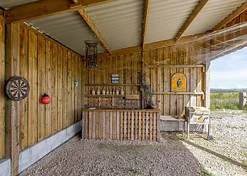 Entertainment space for social evenings