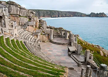 A few miles away from the iconic Minack Theatre