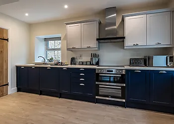 A stylish and sleek kitchen