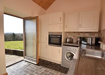 Stunning views from the kitchen 