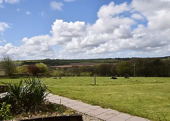 Peaceful views from the property