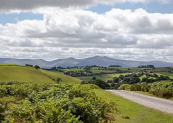 Amazing views and walks from the door