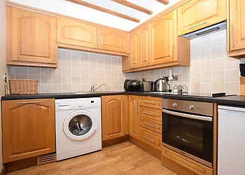 Fully equipped kitchen area