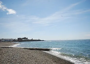 Spend the day at Aberystwyth beach during your stay
