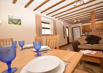 Spacious lounge/kitchen/dining area