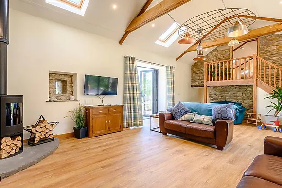 The Old Barn At Nant Y Gaseg Farm