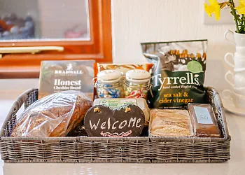 welcome pack on arrival