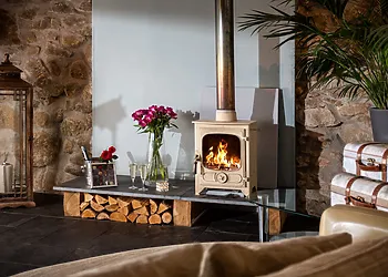 Woodburner for cosy nights in
