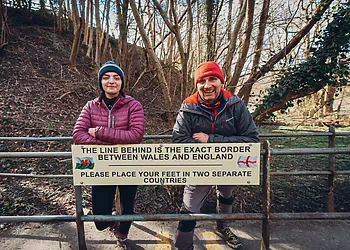 Visit the Wales and England border along the Offa