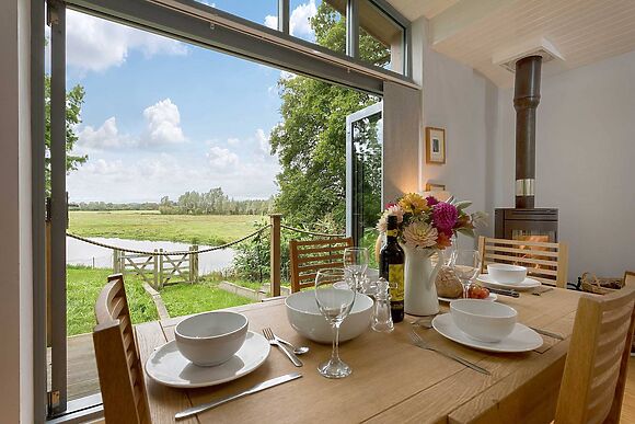 Riverside Lodge and Camping Pod in the New Forest