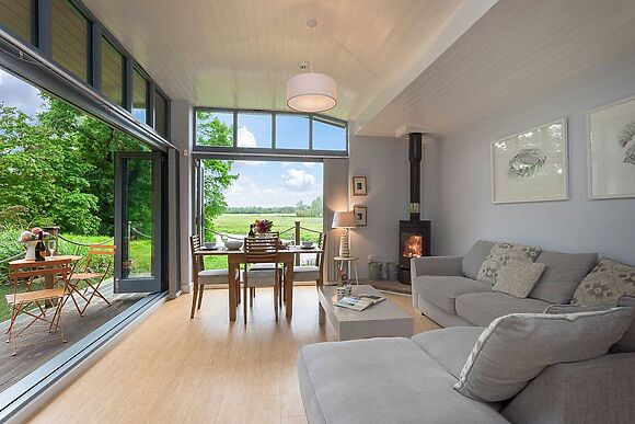 Riverside Lodge and Camping Pod in the New Forest