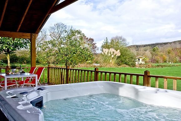 Woodpecker Lodge in Glastonbury