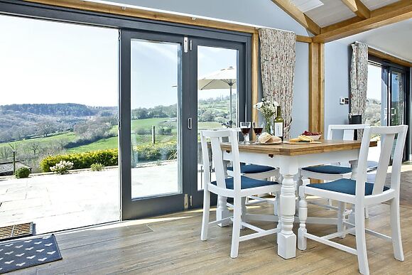 Woodland View Lodge in Axminster