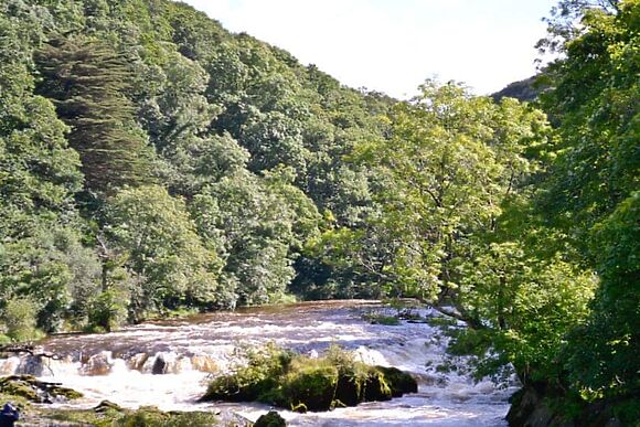Bwthyn Onnen in Ystrad Meurig