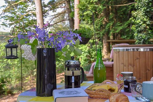 Cwm Dwr Bluebell Hut