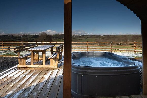 Cerniog Cabin in Newtown