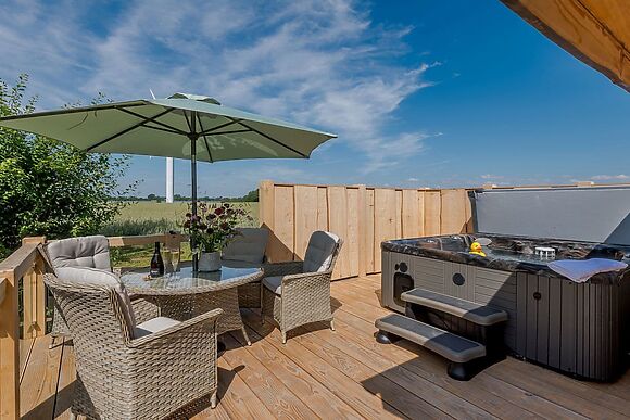 Kingfisher Cabin in Croft