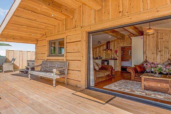 Kingfisher Cabin in Croft