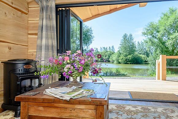 Kingfisher Cabin in Croft