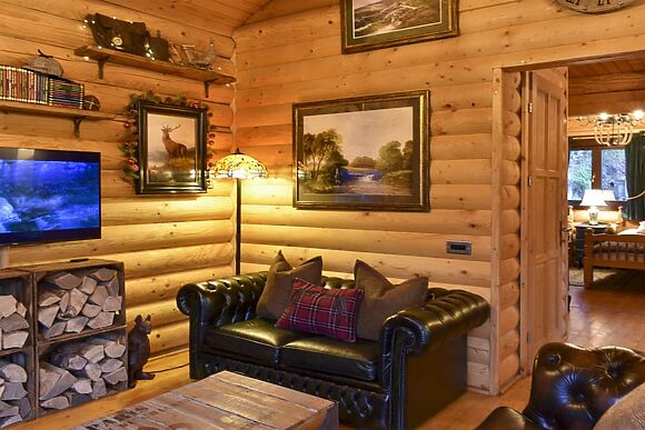 Howburn Log Cabin in Melkridge