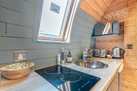 Boxing Hare at Mayfield Retreats