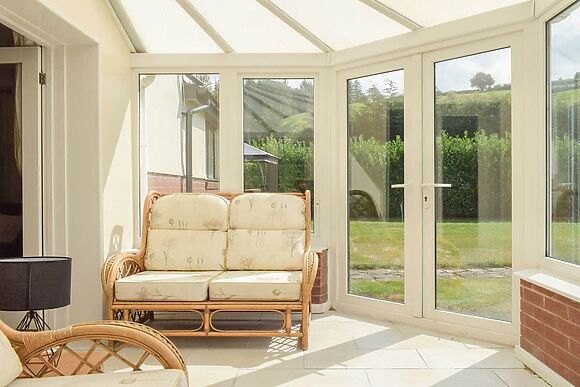 Hill View Lodge in Heyope