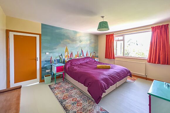 Aqua At A Beach Bedroom