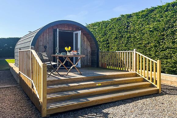 The Garden Pod in Brechin