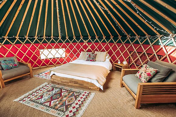 Timothy Yurt At Bachilton Farm