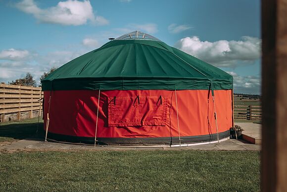 Timothy Yurt At Bachilton Farm